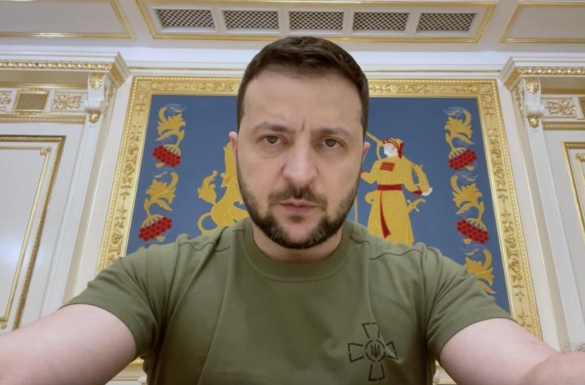 Volodymyr Zelensky: "We are free people. We are not your slaves"