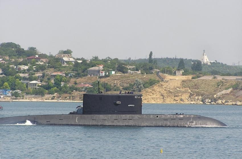 The Russian Federation is repairing a submarine in the occupied Sevastopol