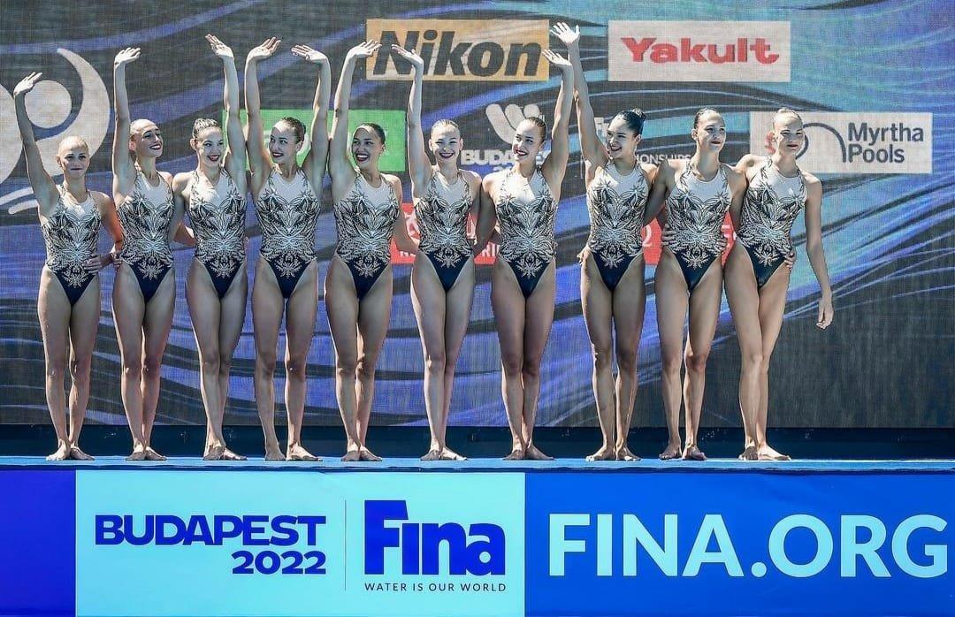 Record 7 medals for Ukrainian synchronized swimmers at the World Championships