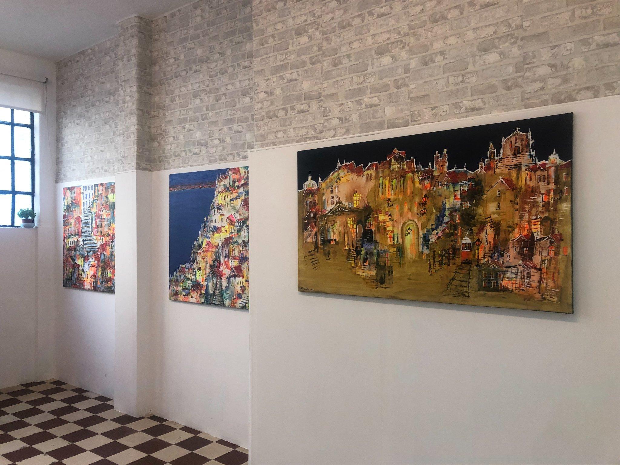 An exhibition of paintings by a Ukrainian artist was opened in Lisbon