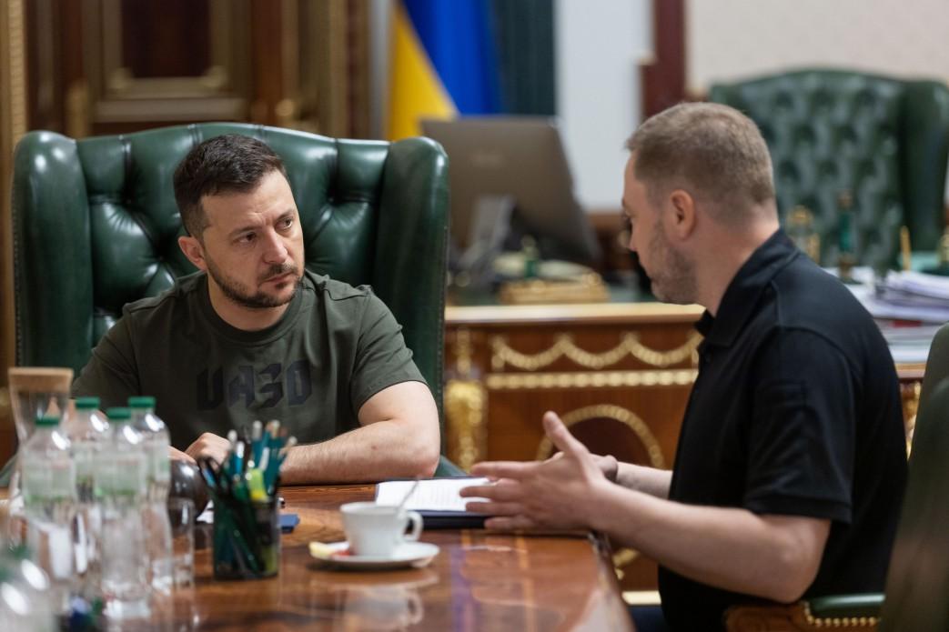 President of Ukraine holds meeting with Minister of Internal Affairs