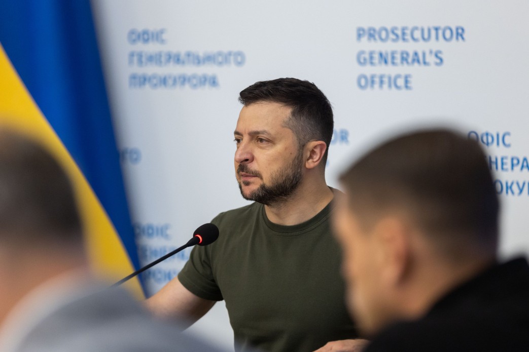 Volodymyr Zelensky: The most important task of the prosecutor's office is to hold all Russian war criminals to account