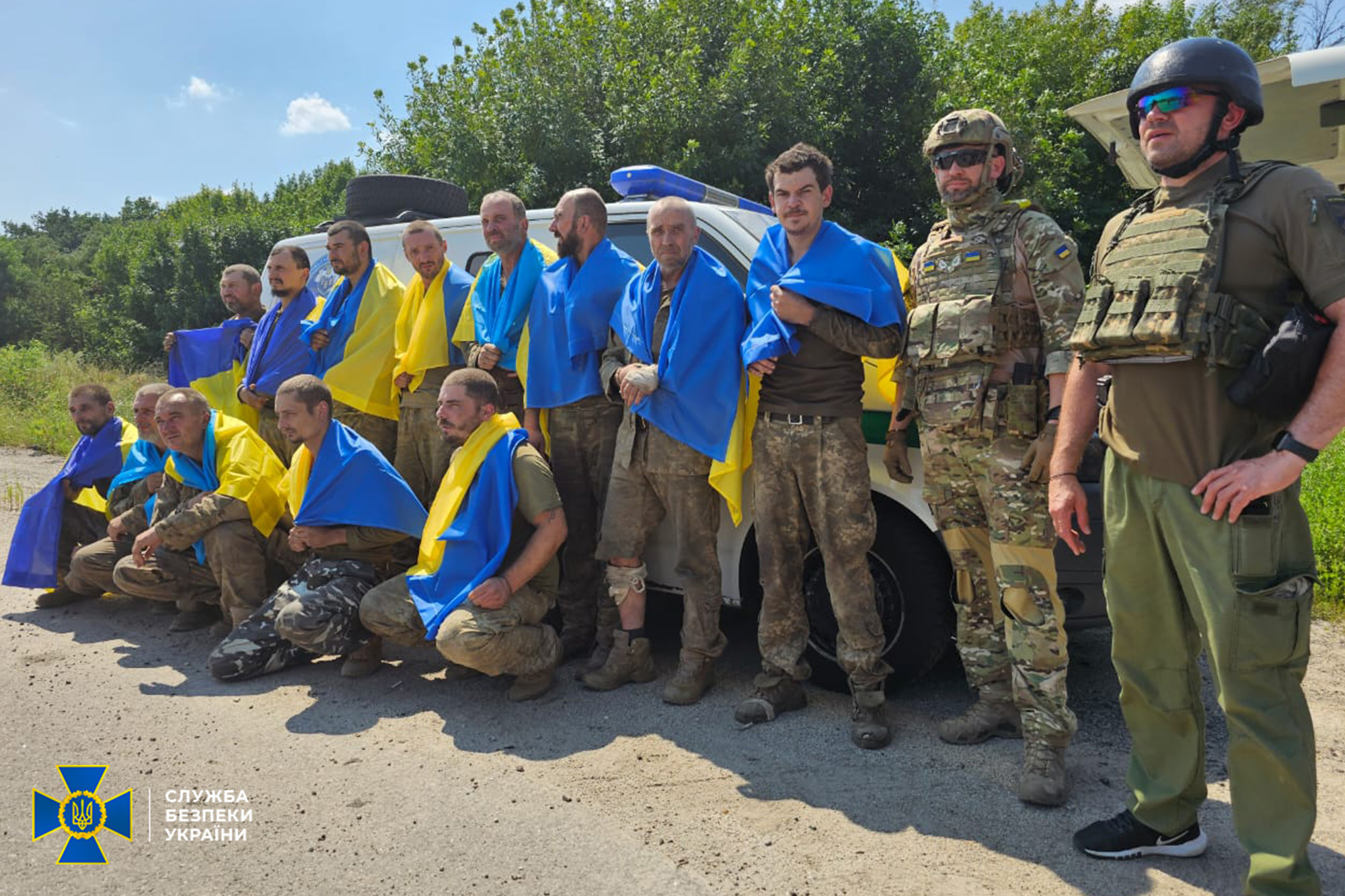 Another 22 Ukrainian soldiers were released from captivity today