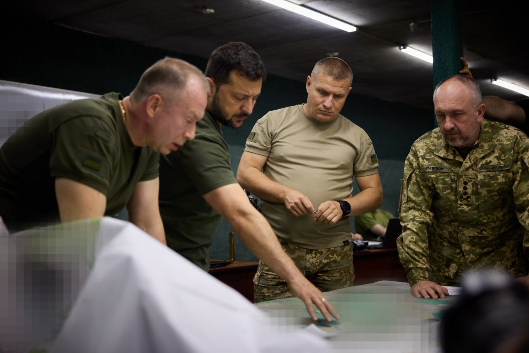 President of Ukraine paid a visit to the brigades engaged in offensive operations in the Bakhmut sector