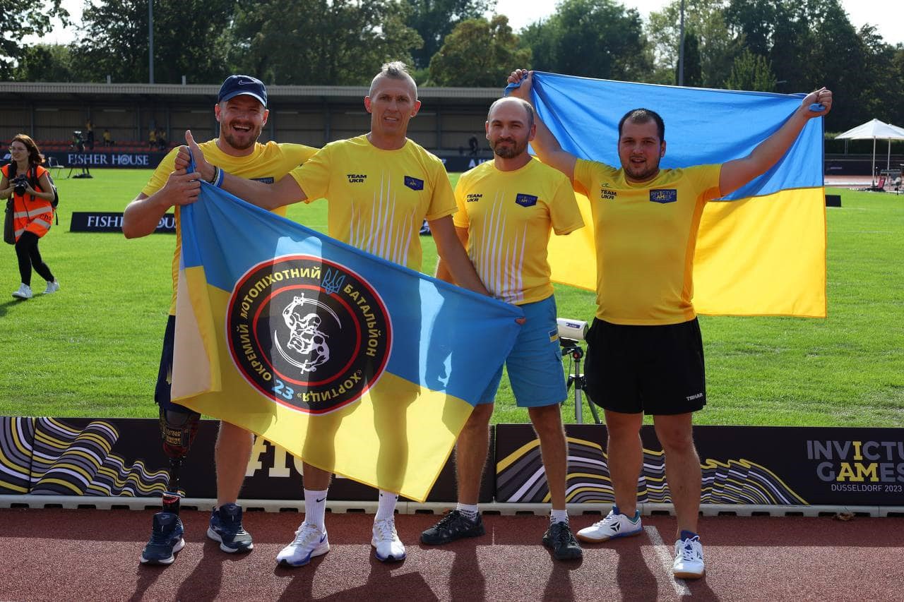 On the second day of the Invictus Games 2023, the Ukrainian team won four medals