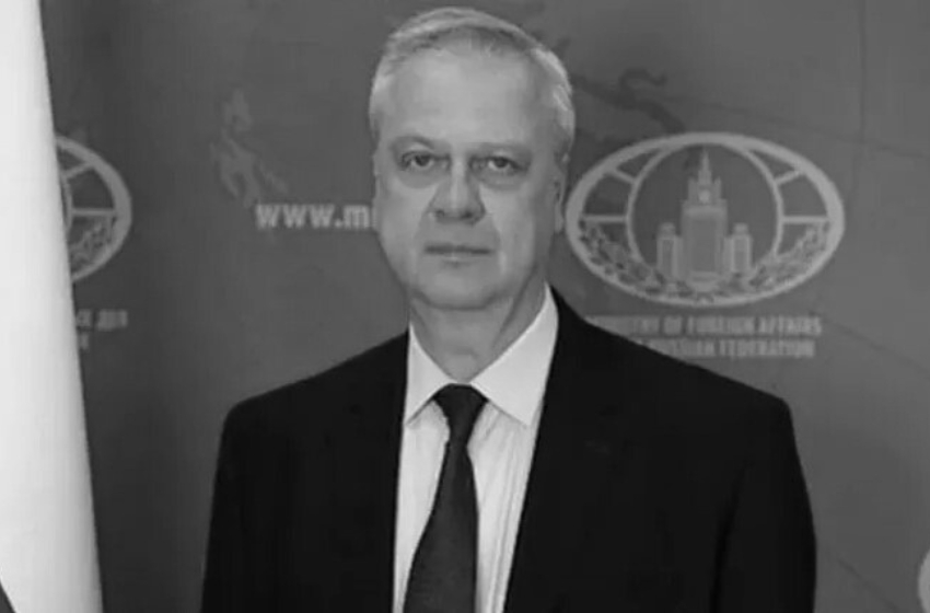 A Russian top diplomat was found dead in a Turkish hotel