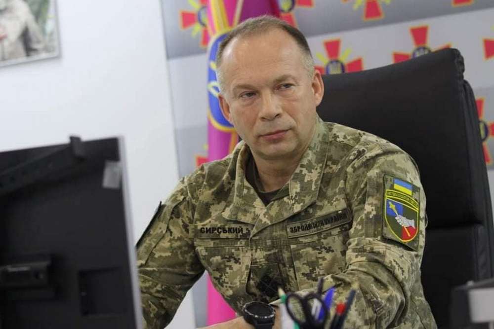 Oleksandr Syrskyi: Near Bahmut, the enemy has escalated its actions