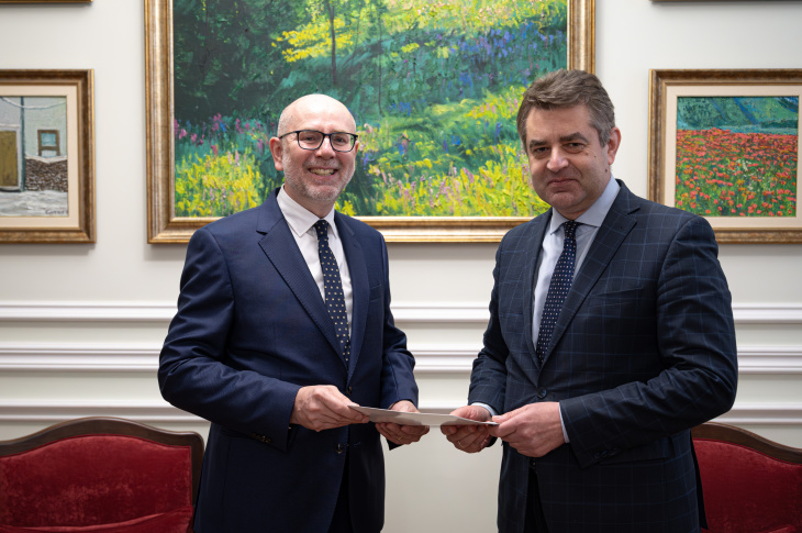 The new Ambassador of the Czech Republic has begun working in Ukraine
