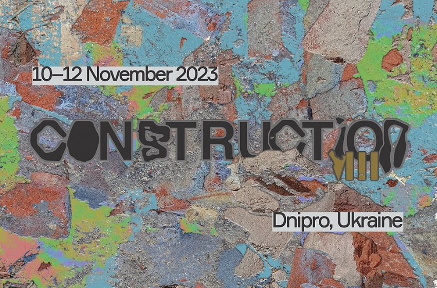 From November 10th to 12th, an international festival of audiovisual art and new media, Construction Festival, will take place in Dnipro