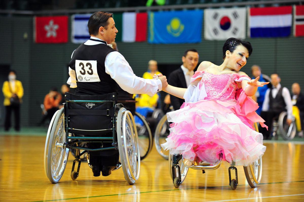 The Ukrainian national team won a total of 9 medals at the World Championship in Para Dance Sport