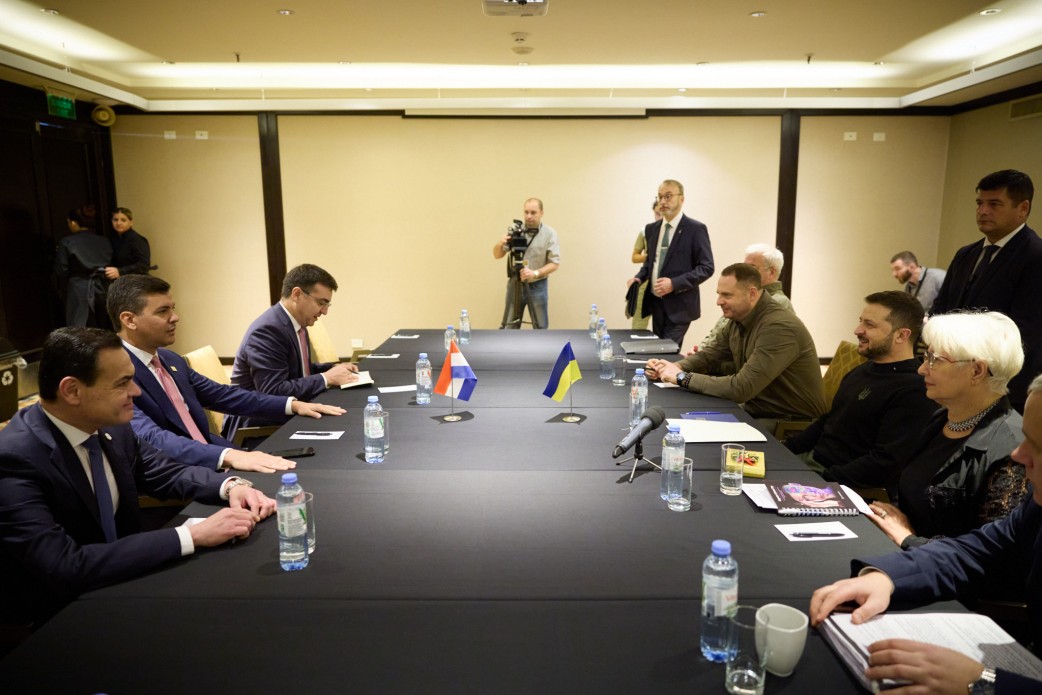 President of Ukraine had a meeting with the President of Paraguay