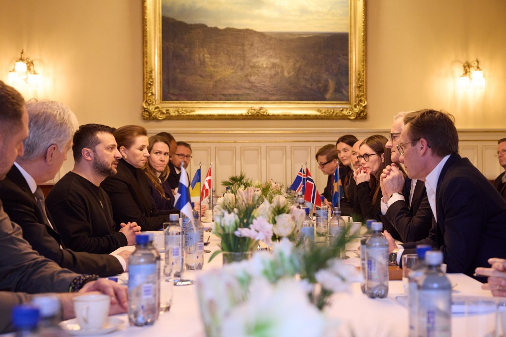 In Oslo, Volodymyr Zelensky participated in the second Ukraine-Northern Europe Summit