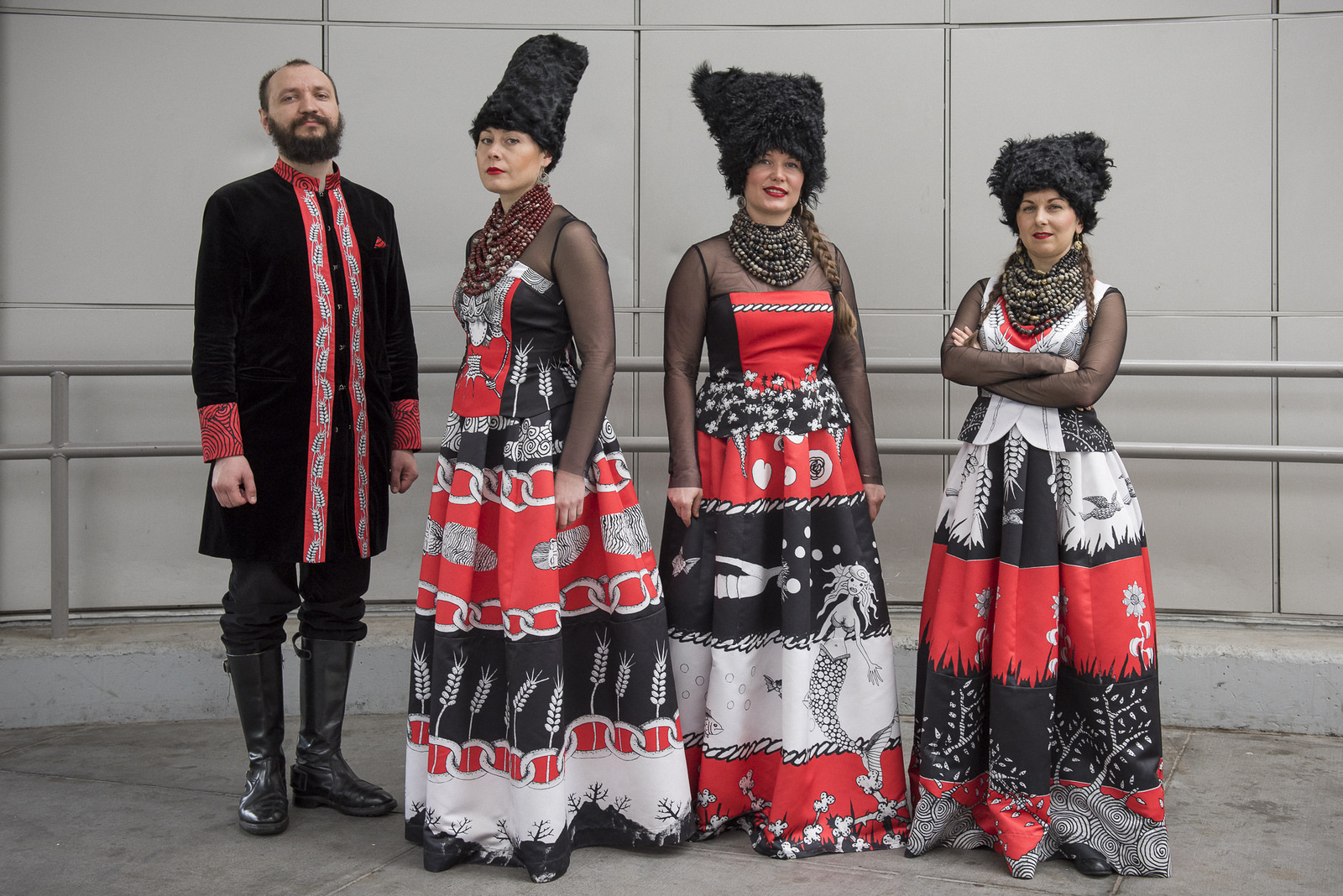 The Ukrainian band "DakhaBrakha" has announced a world tour to celebrate their 20th anniversary