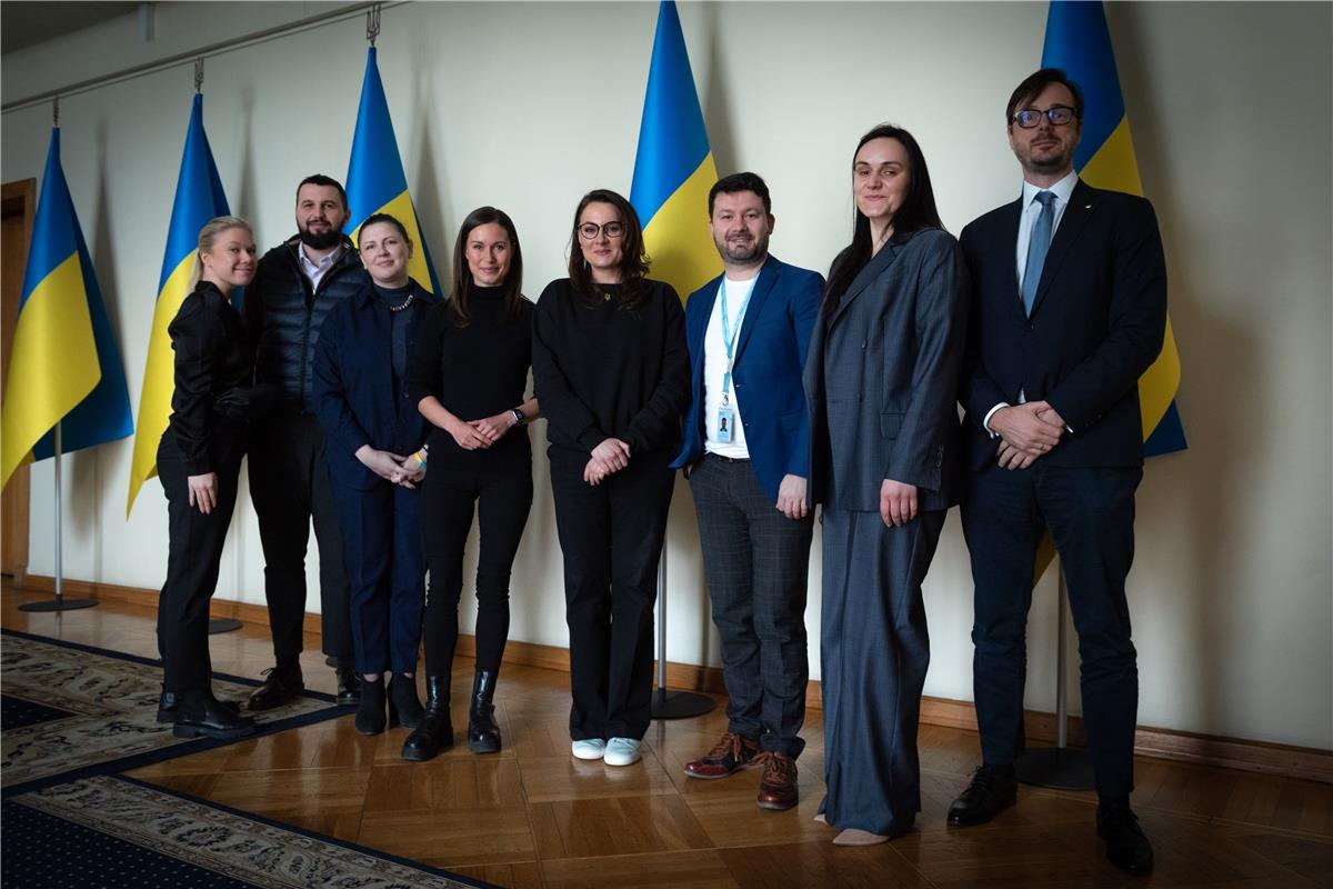Sanna Marin, the Tony Blair Institute, and the Ministry of Economy of Ukraine are focusing on cooperation in attracting investments and modern humanitarian demining technologies