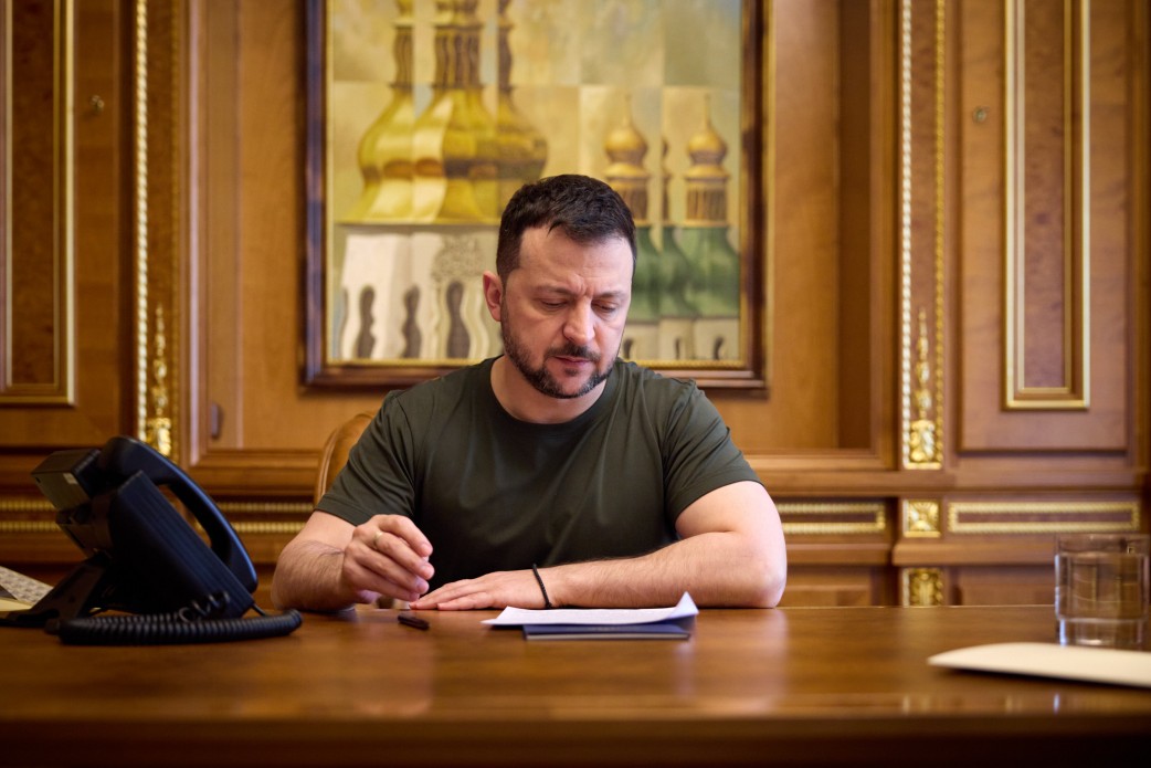 Volodymyr Zelensky and Olaf Scholz coordinated positions ahead of the Weimar Triangle leaders' meeting