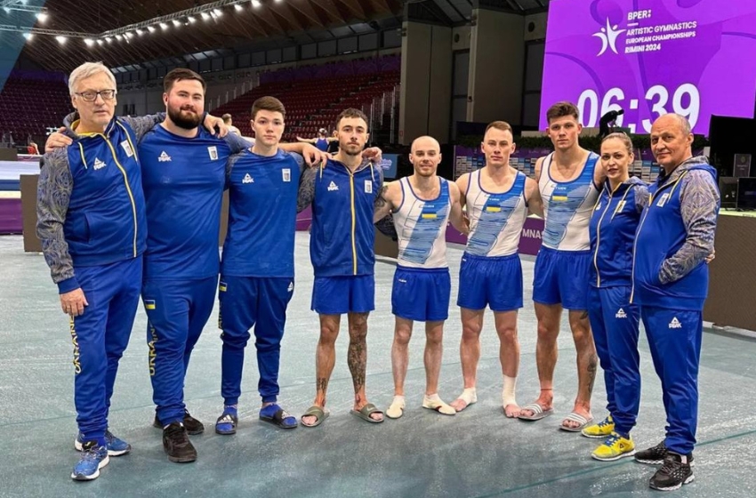 "Second gold" in history. Ukrainian gymnasts secured first place in the team all-around at the European Championships