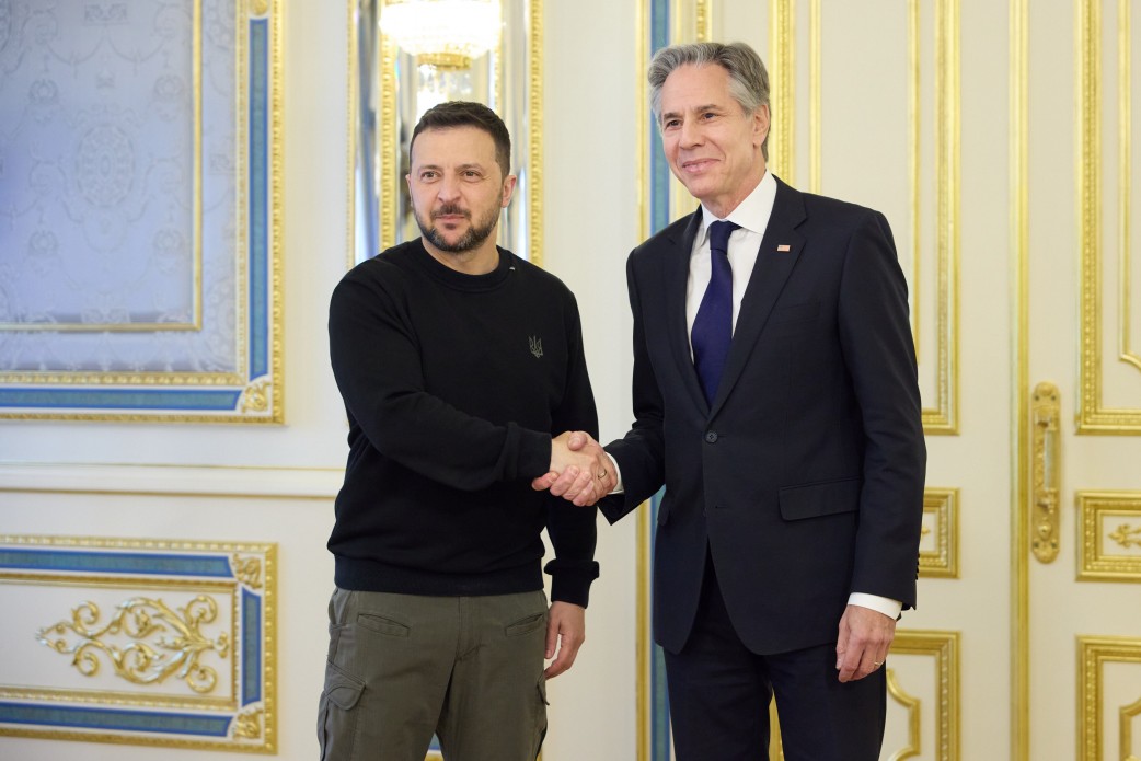 President of Ukraine Met with U.S. Secretary of State