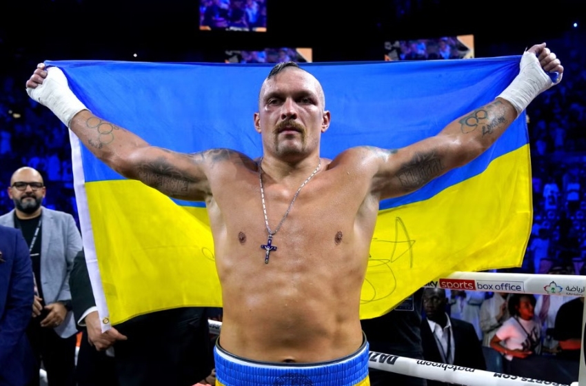 Oleksandr Usyk vacated the IBF title in the heavyweight division