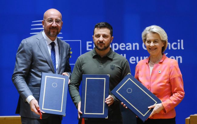 Ukraine and the EU signed a security guarantee agreement