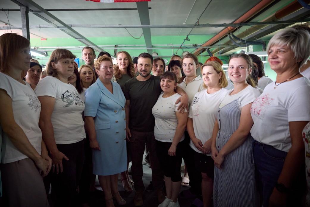 Volodymyr Zelensky met with business representatives of the Volyn region