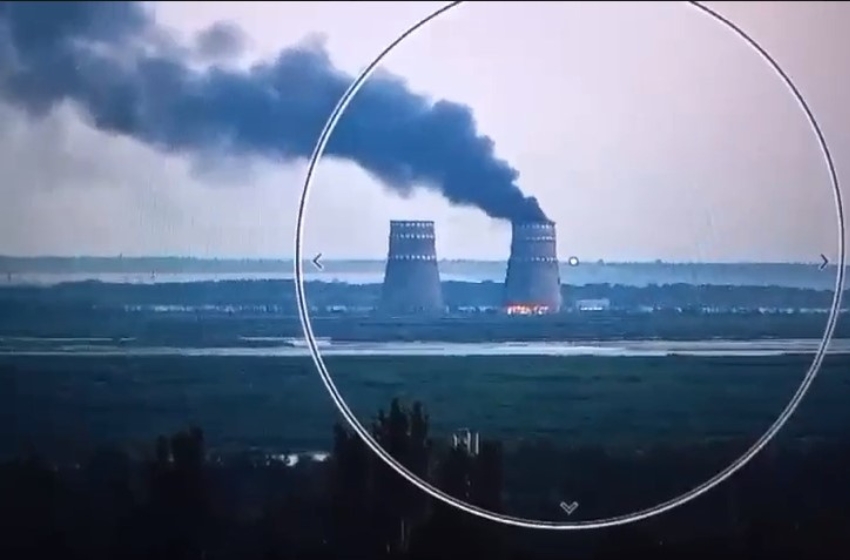 Energoatom: Likely cause of fire at Zaporizhzhia nuclear power plant – negligence by Russian forces or deliberate arson