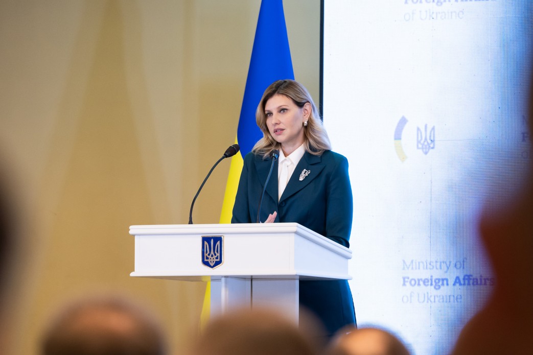 Olena Zelenska has announced the 4th Summit of First Ladies and Gentlemen in Kyiv