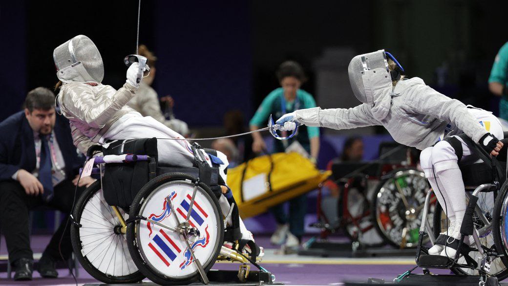 Ukraine has risen to seventh place in the medal standings at the Paris Paralympics