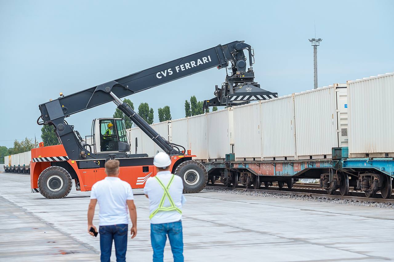 The dry port in Vinnytsia has received its first shipments