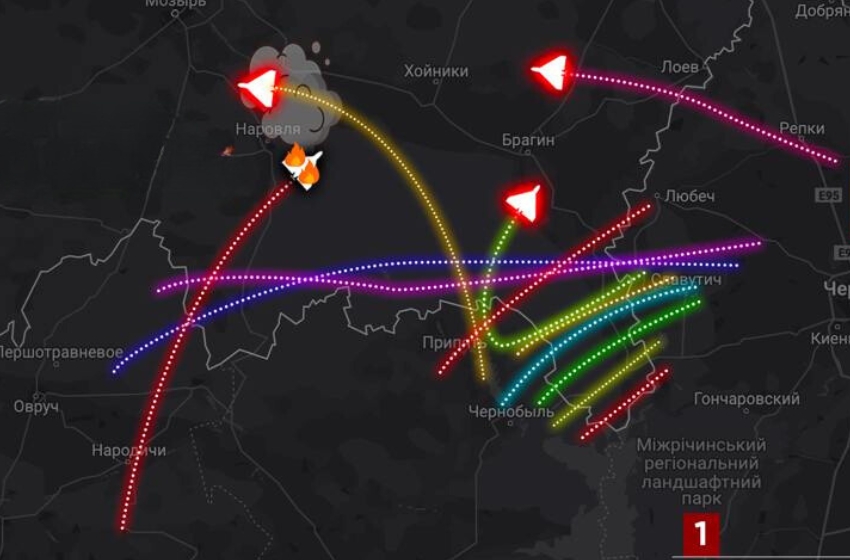 At least 12 drones crossed into Belarusian territory in August