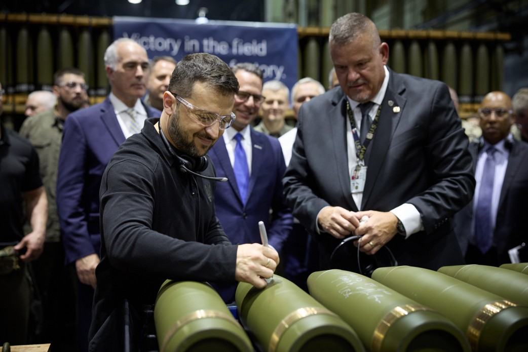 President visited Scranton army ammunition plant