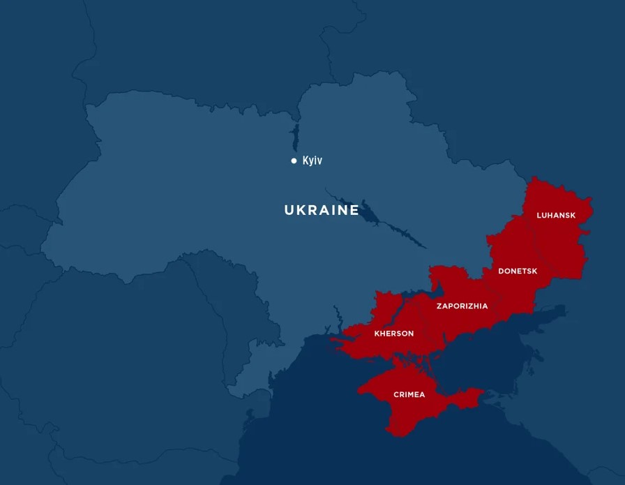 The G7 has reaffirmed that it will never recognize Russia's annexation of four Ukrainian regions