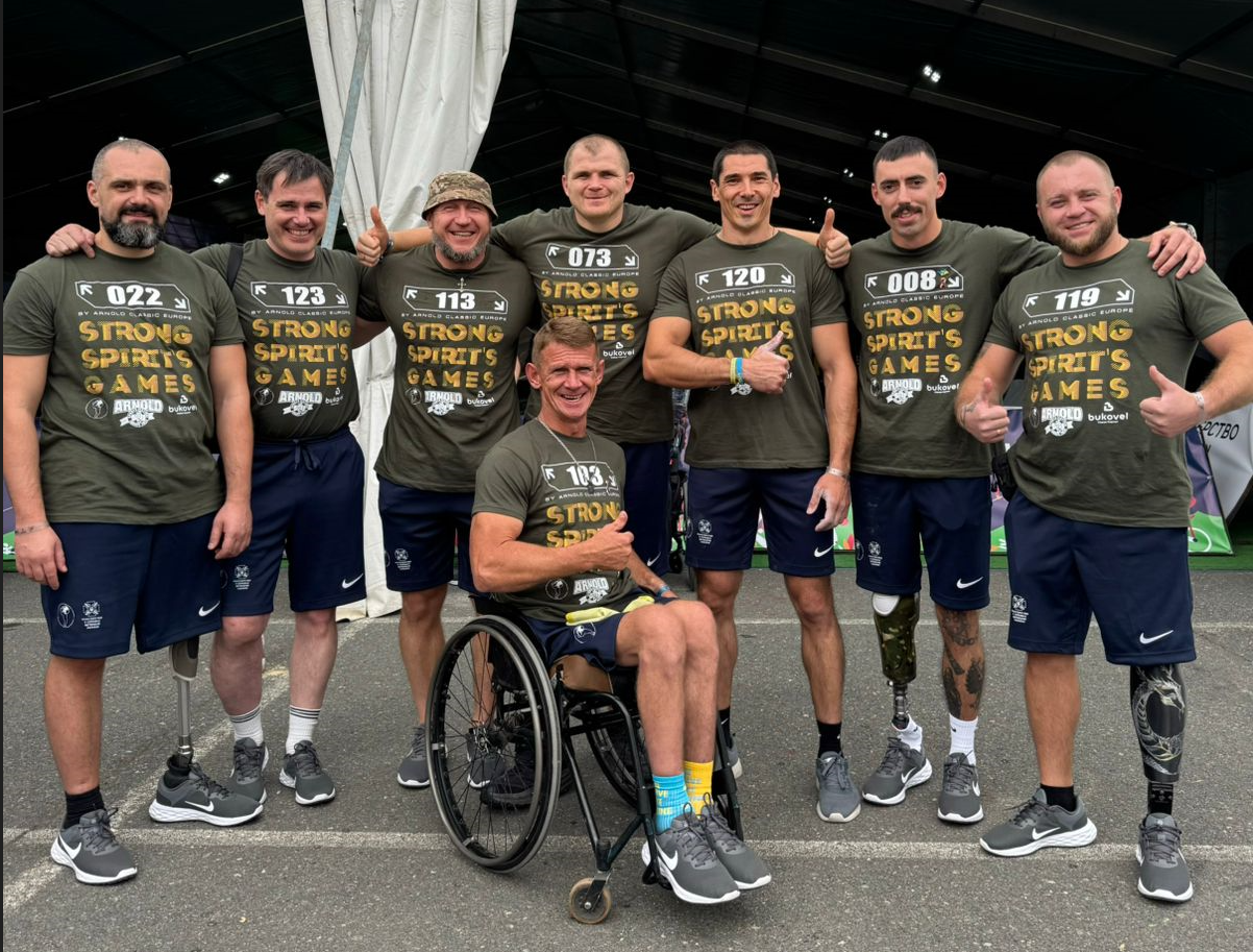 Ukrainian veterans compete at Arnold Classic Europe Sports competition in Spain