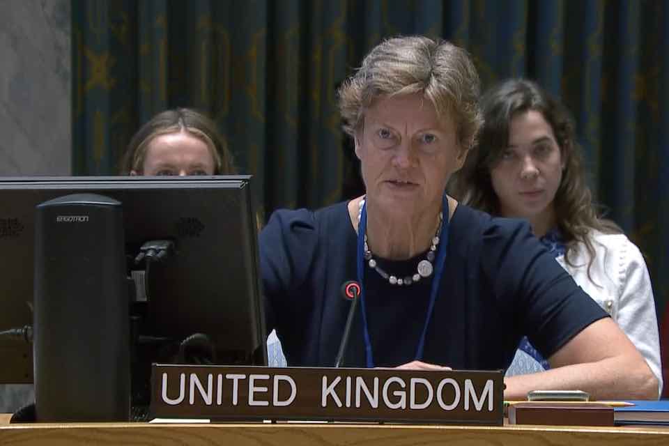 The United Kingdom at the UN: Ukraine is not a testing ground for new Russian weapons