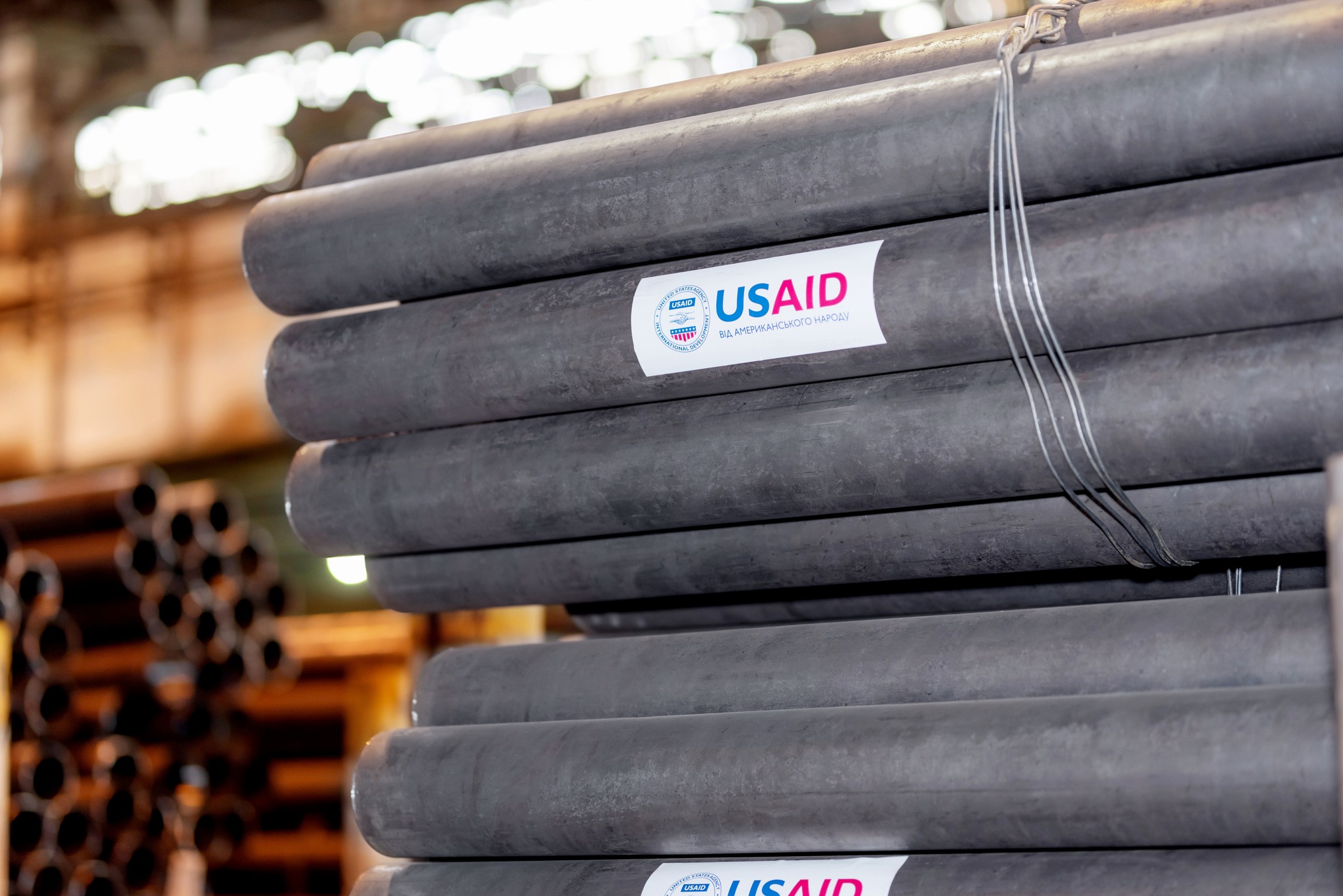 Interpipe, with funding from the USAID, has begun supplying pipes to energy infrastructure facilities in Ukraine