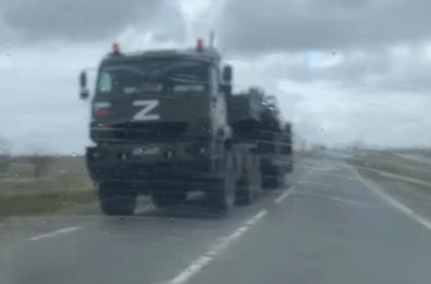 ATESH: Russia is transferring military equipment from occupied Crimea to the Zaporizhzhia region