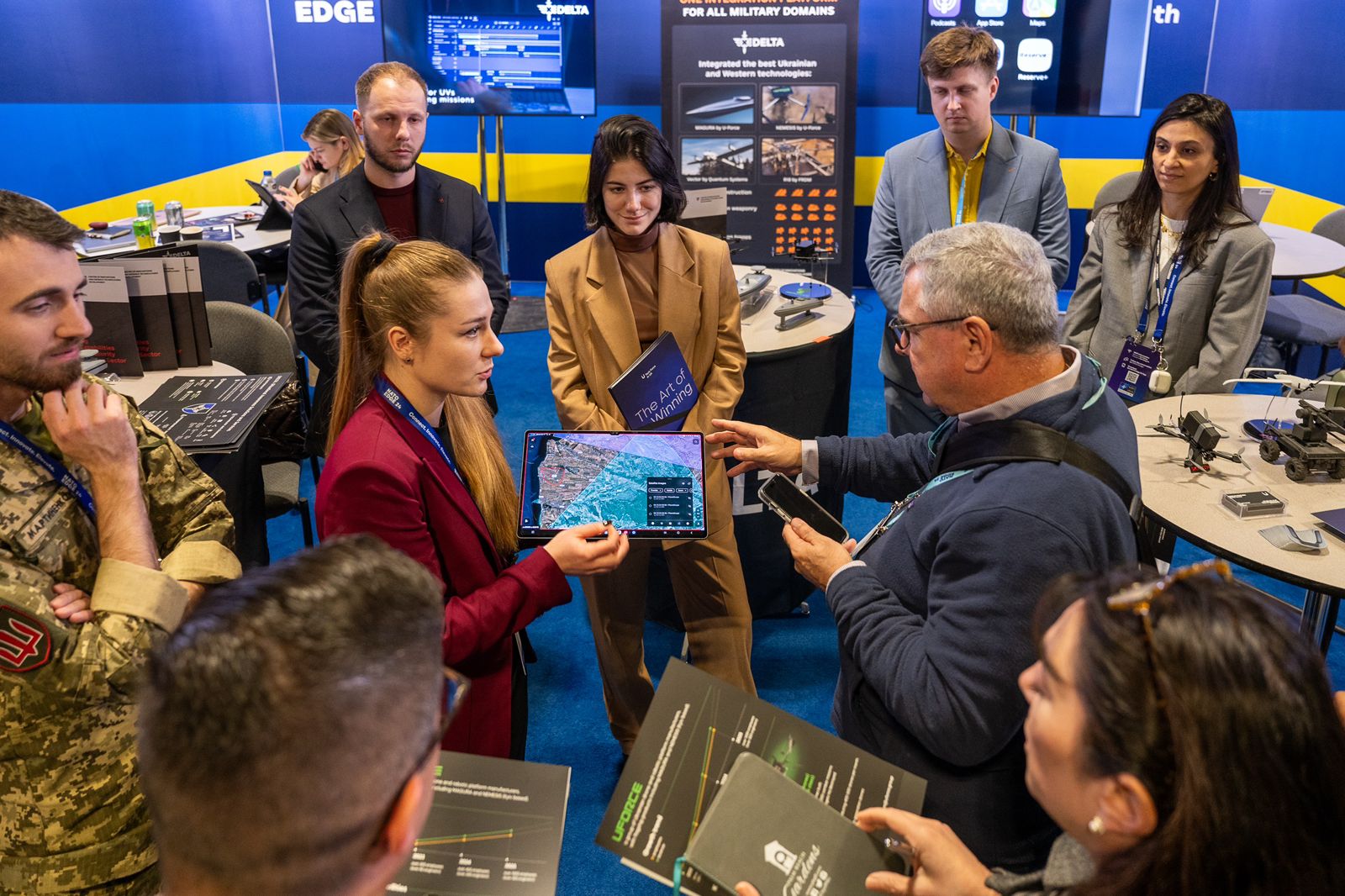 The Ministry of Defense presented innovative military developments at the NATO Edge 24 exhibition