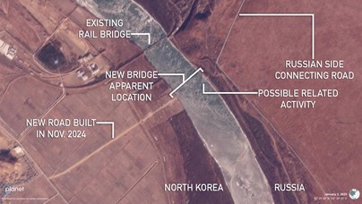 Foreign Intelligence Service: The Russian Federation is building a new bridge with North Korea to facilitate arms supplies