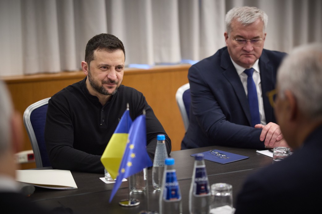 Volodymyr Zelensky and the the President of the European Council discussed strengthening sanctions pressure on Russia