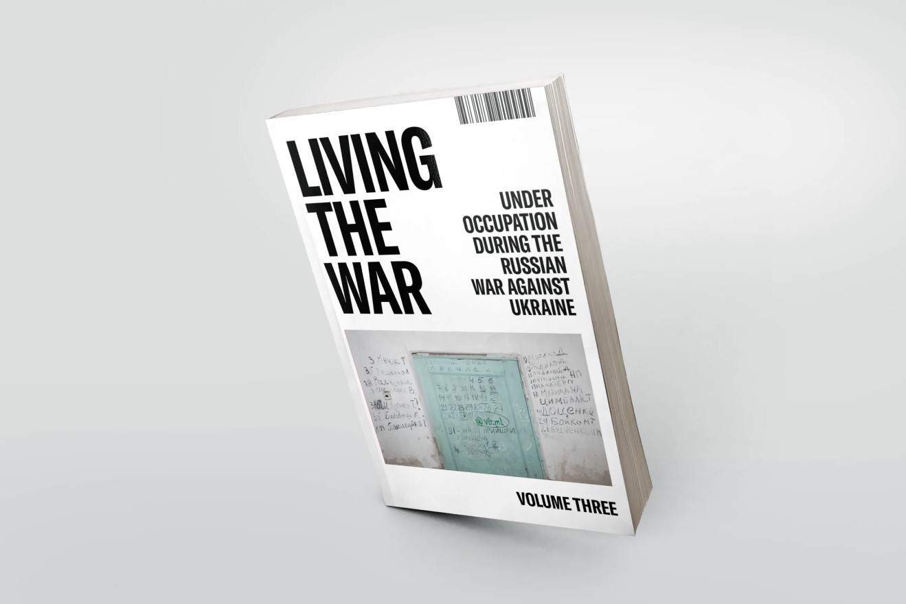 Ukraine presents third volume of the documentary project "Living the War"