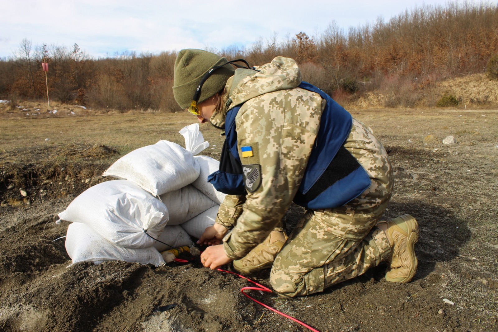 More than a third of demining specialists in Ukraine are women