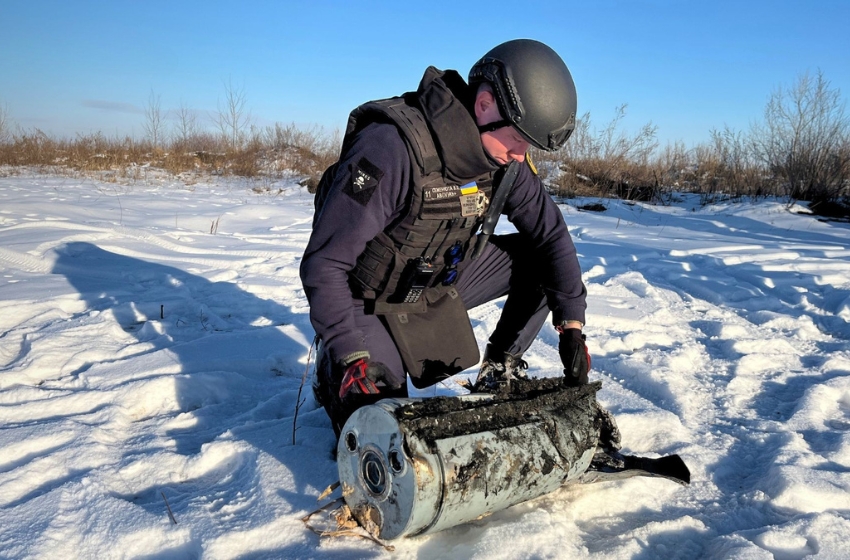 Debris from Russian drones was found at the Kyiv Reservoir and near one of the capital's lakes