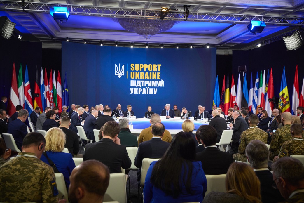 Over 40 leaders participated in the "Support Ukraine" plenary session