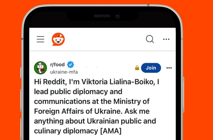 The Ministry of Foreign Affairs of Ukraine and the Ukrainian Institute have launched a partnership with Reddit