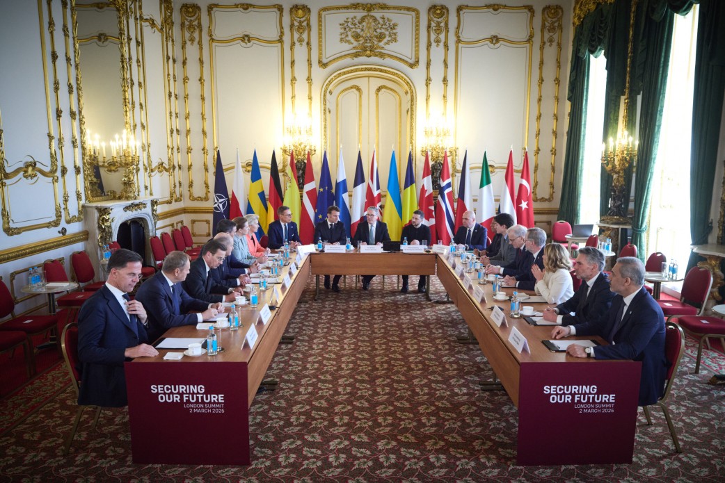 Joint actions for ending the war with a just peace and security guarantees: outcomes of the leaders' summit in London