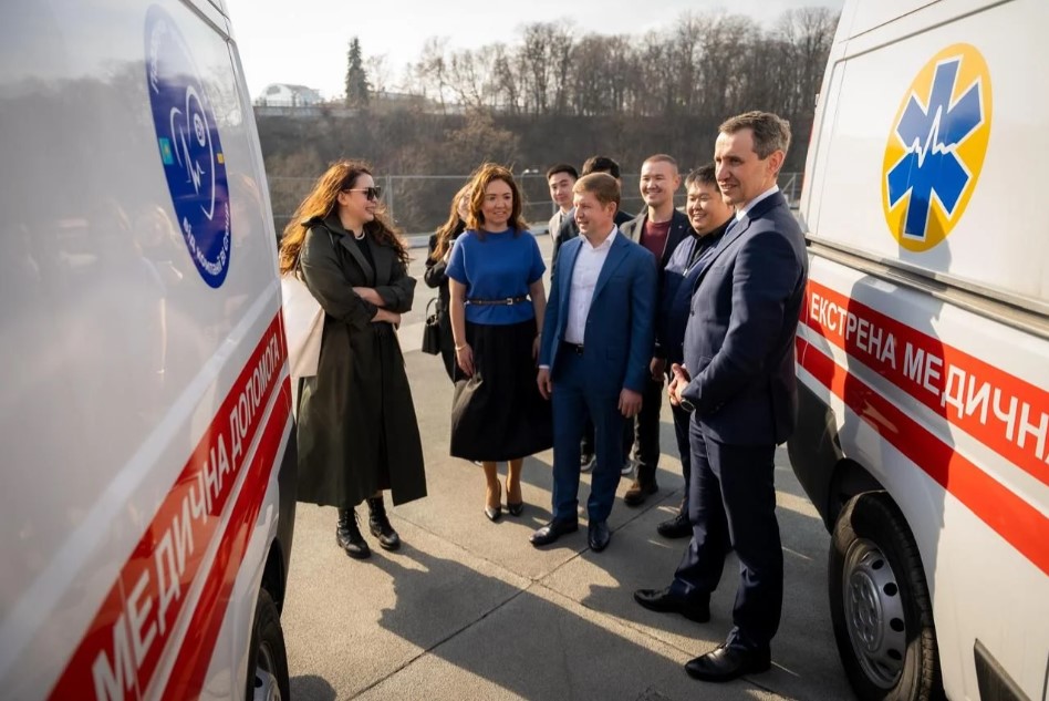 Ukraine has received 10 ambulances to strengthen regional emergency services