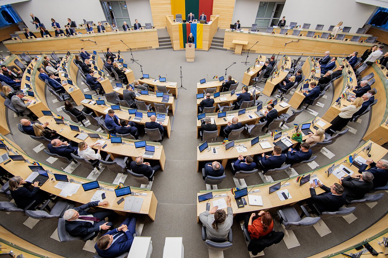 The Lithuanian Seimas does not recognize the territories of Ukraine seized by Russia as part of the Russian Federation