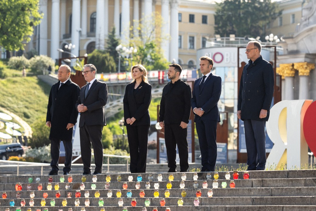 France, Germany, Poland, and UK call for 30-day ceasefire in Ukraine