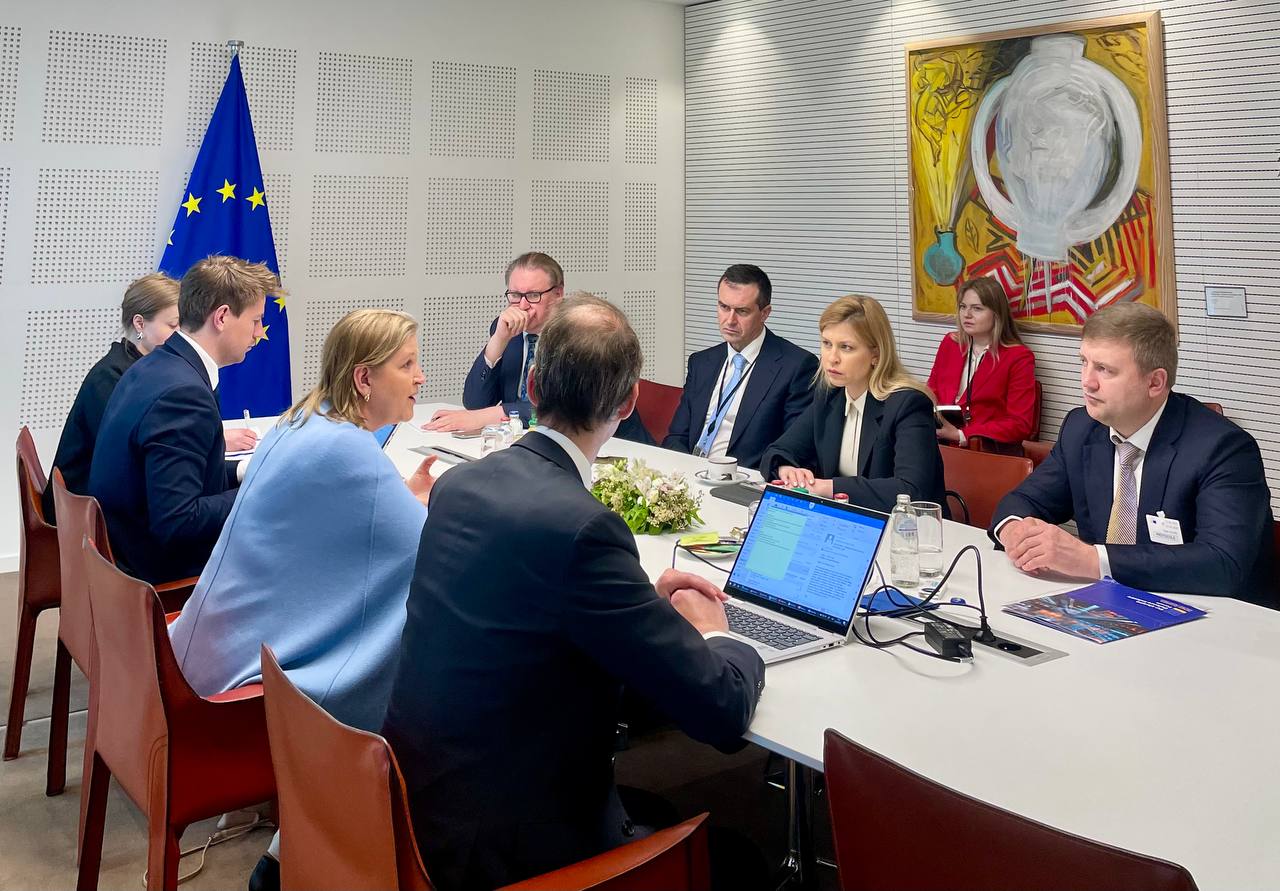 The EU adopted a transitional trade regime with Ukraine starting June 6