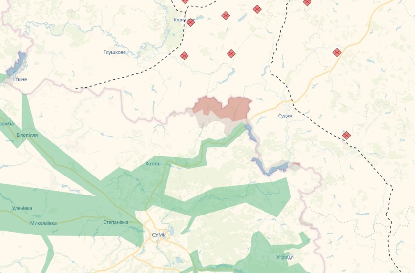 The Sumy Regional Military Administration named four villages that have come under Russian military control