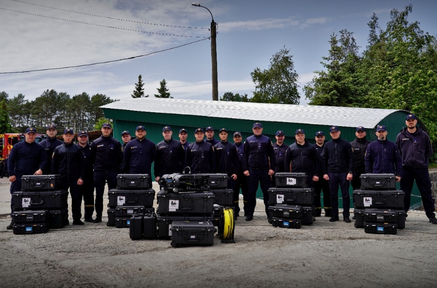 16 underwater drones purchased with support from South Korea, France, and New Zealand to aid state emergency service sappers in detecting water dangers